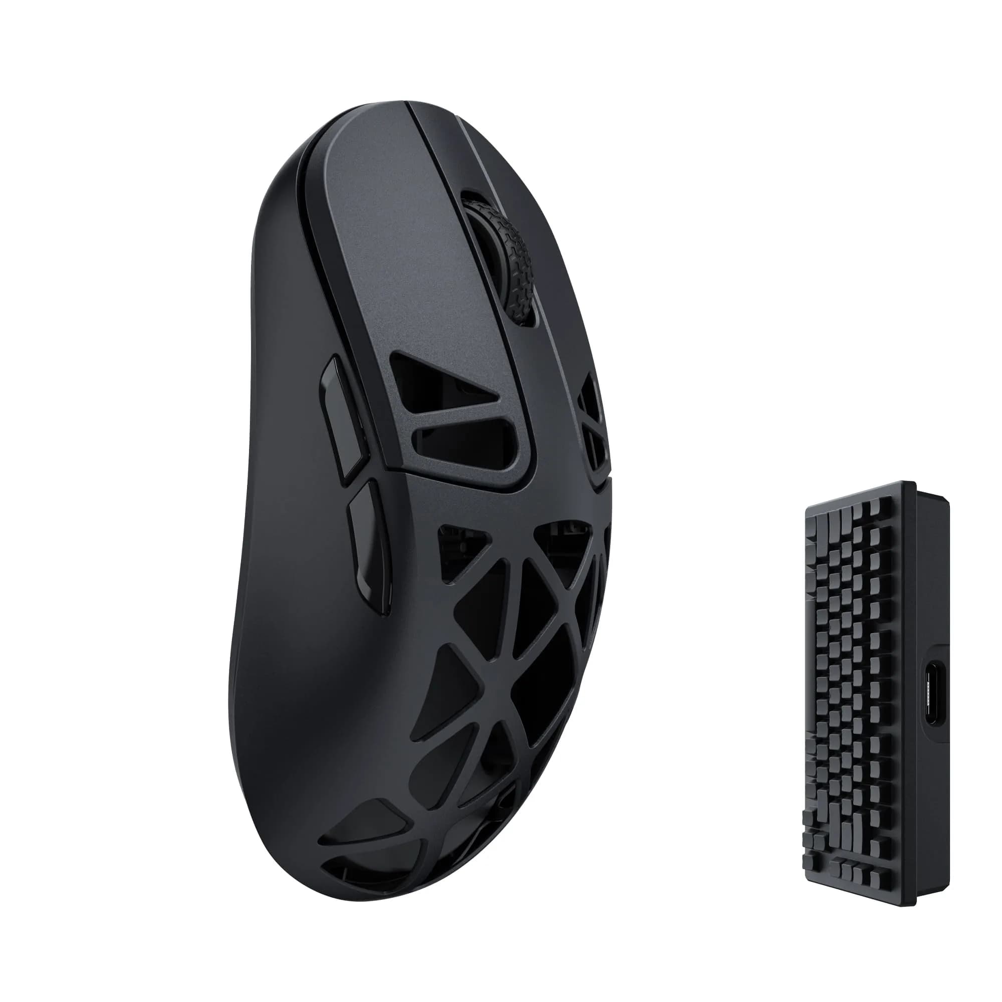 Keychron M3 Mini 4K Wireless Bluetooth 5.1/2.4 GHz/Wired Optical Mouse | Ultra-Lightweight 65g Programmable PixArt 3395 Sensor - main product image