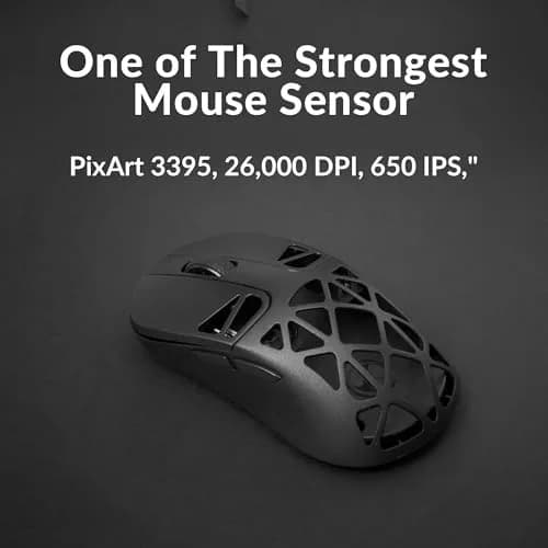 Keychron M3 Mini 4K Wireless Bluetooth 5.1/2.4 GHz/Wired Optical Mouse | Ultra-Lightweight 65g Programmable PixArt 3395 Sensor thumbnail 5