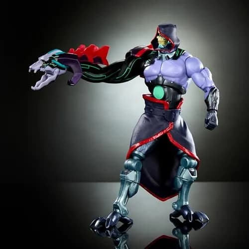 Masters of the Universe Skeletor Deluxe Action Figure 7-inch (17.8 cm) | Cybernetic Slave with 30 Articulations thumbnail 6