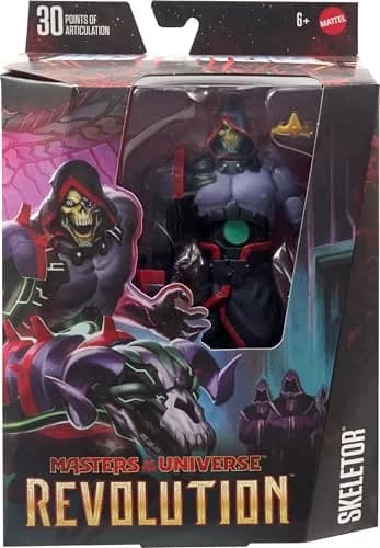 Masters of the Universe Skeletor Deluxe Action Figure 7-inch (17.8 cm) | Cybernetic Slave with 30 Articulations thumbnail 2