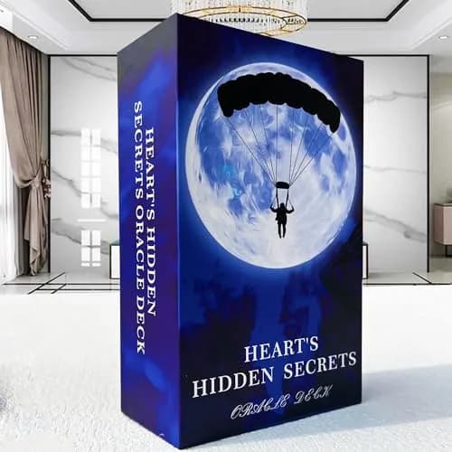 soulme Twin Flame Love Oracle Cards, Hearts Hidden Secrets Oracle Deck, 78 Cards for Beginners | Uncover True Heart Space thumbnail 3