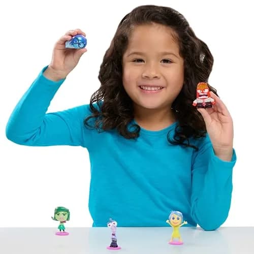 Just Play Disney and Pixar Inside Out 2 All the Feels Figure Set | 5 Mini Characters for Kids 3+ thumbnail 2