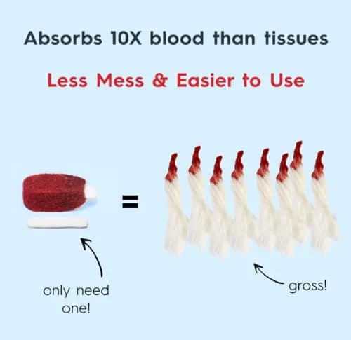 Nampons Kids Nosebleed Stoppers 12 Pack | Pediatrician Approved, Safe & Pain-Free thumbnail 4