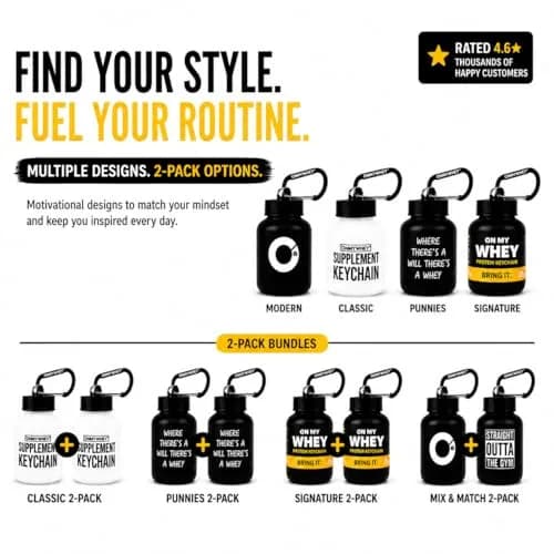 ONMYWHEY Double Scoop Protein and Supplement Keychain Funnel 180ml (6 oz) | BPA-Free, Spill-Proof Design thumbnail 9