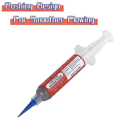 Wonderway Sn42/Bi58 T5 Lead Free Solder Paste 20g (0.7 oz) | Low Melting Point for Electronics Repair thumbnail 3