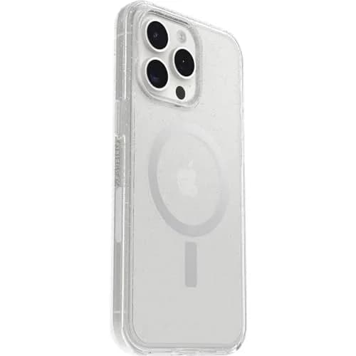 OtterBox Symmetry+ Case for iPhone 15 Pro Max, Stardust | Slim Shockproof Magnetic Shell thumbnail 4