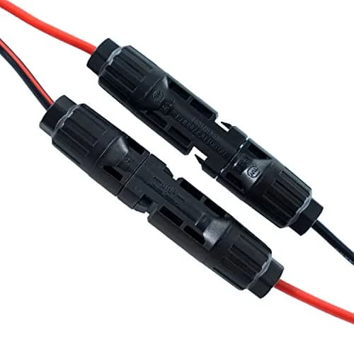 iHaospace Solar to XT60 Charging Cable 10FT (3.04m) | 12AWG Tinned Copper, 300V Rated, IP68 Waterproof thumbnail 3