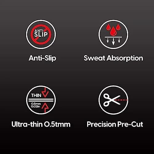 Pulsar Gaming Gears Supergrip Mouse Grip Tape for Logitech G Pro X Superlight & Superlight 2 | 0.5mm Thin thumbnail 3