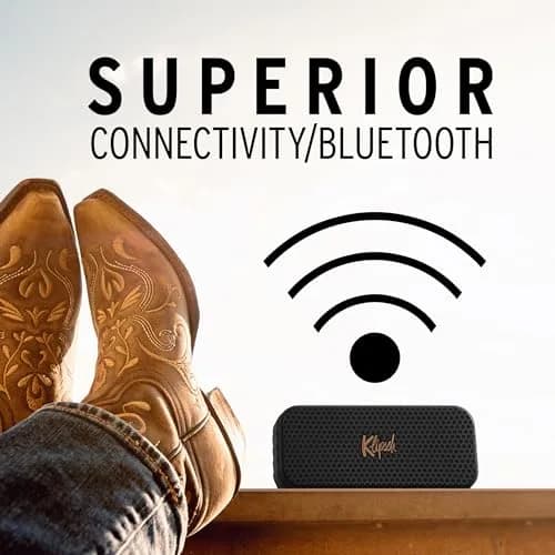 Klipsch Nashville Portable Bluetooth Speaker 17.8cm (7.01") | 24-Hour Playtime, IP67 Waterproof thumbnail 4