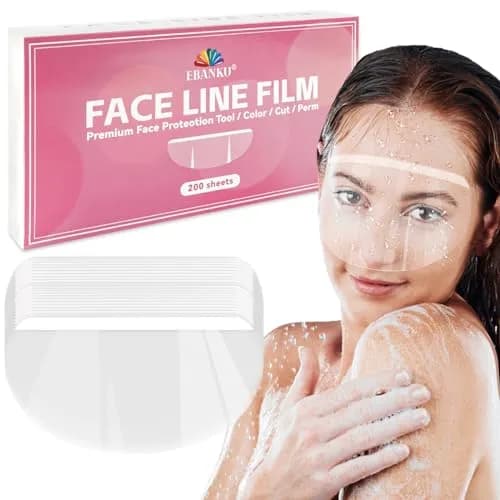 EBANKU Face Shield Eye Shield for Shower Waterproof 200 PCS | Clear, Soft, Adjustable, Reusable thumbnail 1