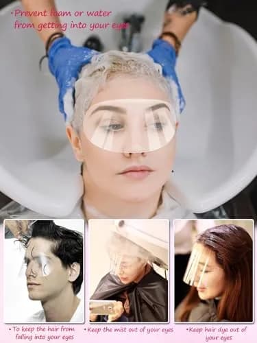 EBANKU Shower Visors Face Shield Eye Shield for Shower 300 PCS Waterproof | Waterproof, Lightweight & Easy to Use thumbnail 5