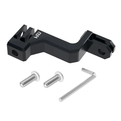 HSU Aluminum 90° Vertical Bracket Adapter Elbow Mount for GoPro Black | Supports 90° & 180° Angles thumbnail 7