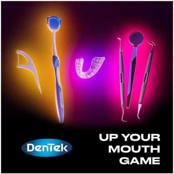DenTek Complete Clean Variety Pack Floss Picks & Interdental Cleansers 214 Count | Fresh Mint Angles & Slim Brush thumbnail 7