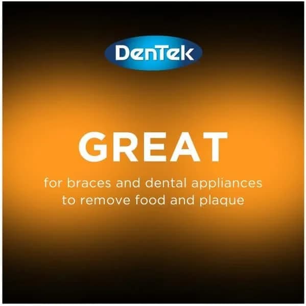 DenTek Complete Clean Variety Pack Floss Picks & Interdental Cleansers 214 Count | Fresh Mint Angles & Slim Brush thumbnail 9
