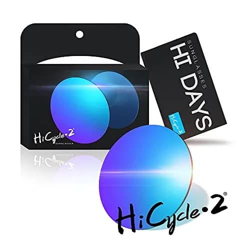HiCycle2 Replacement Lenses for Oakley Radar EV Path Sunglasses | Polarized Black 55mm thumbnail 5