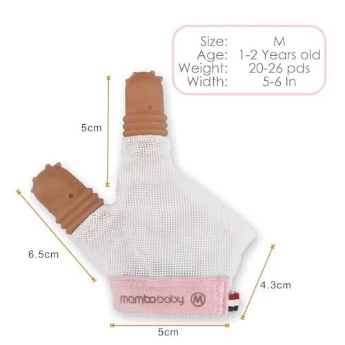 Elfzone Thumb Sucking Guard for Kids 1-2 Years | Breathable Silicone & Adjustable Fit thumbnail 8