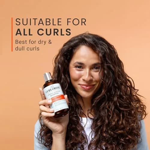 Curlsmith Essential Moisture Hydrating Shampoo 2 oz | Nourishes & Defines Curly Hair thumbnail 6