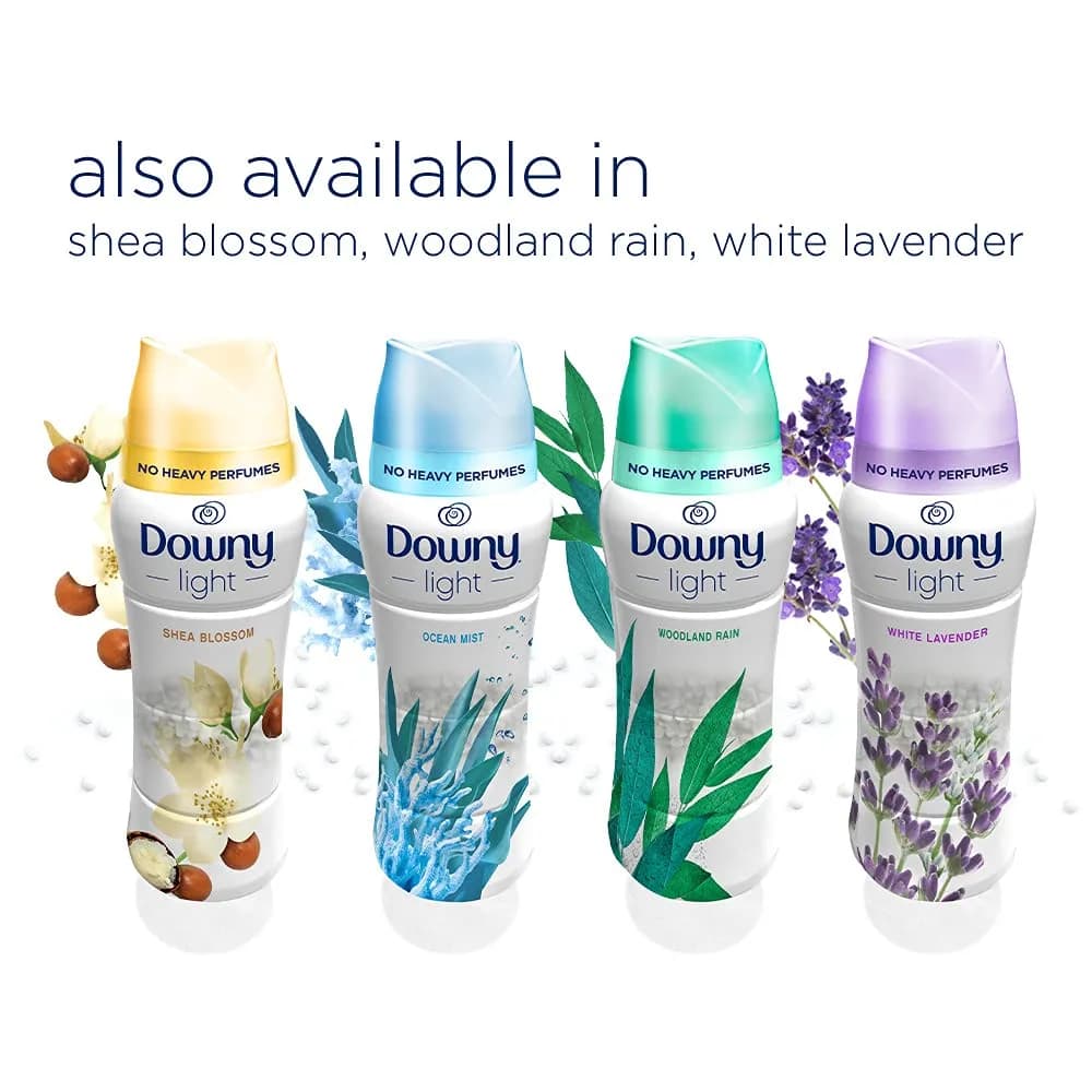 Downy Light Laundry Scent Booster Beads Woodland Rain 680g (24 oz) | Gentle Freshness for All Fabrics thumbnail 7
