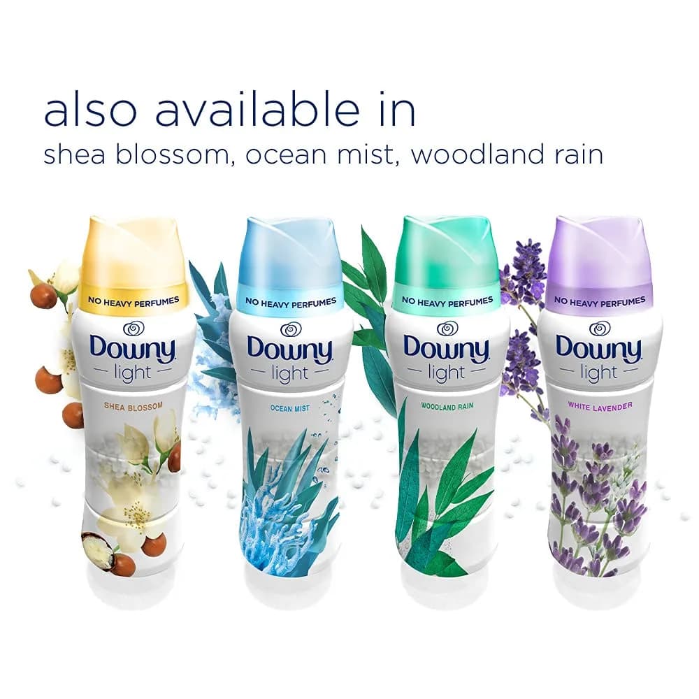 Downy Light Laundry Scent Booster Beads White Lavender 380g (13.4 OZ) | Long-Lasting Freshness Without Heavy Perfumes thumbnail 7