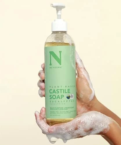 Dr. Natural Castile Liquid Soap - Multi-Use Body Wash, Shampoo & Face Wash | Hydrating, Plant-Based (70-120 chars) thumbnail 5