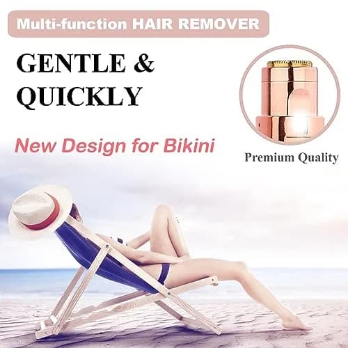 LAIKME Facial Hair Remover for Women - Lady Face Epilator - USB Rechargeable, Pink | Gentle & Precise for Sensitive Skin thumbnail 6