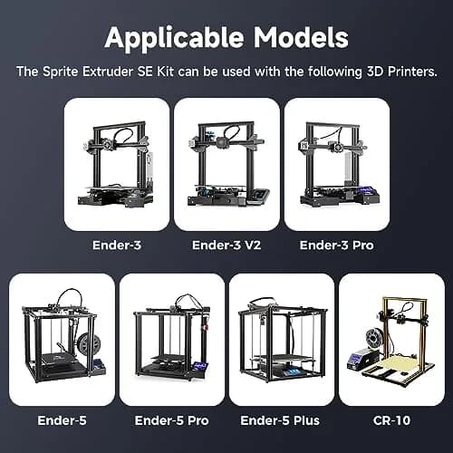 Creality Ender 3 Sprite Direct Drive 3D Printer Extruder Upgrade Kit with Dual Gear, High Torque | Compatible with Ender 3 Series thumbnail 6
