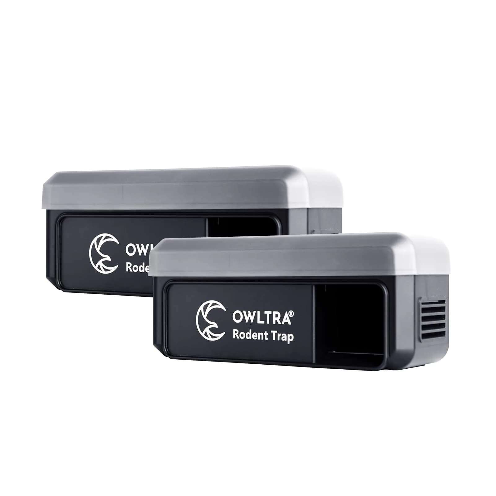 OWLTRA 2 Pack OW-7 In-/Outdoor Electric Rodent Trap Waterproof Grade IPX4 | Humane Mouse & Rat Control