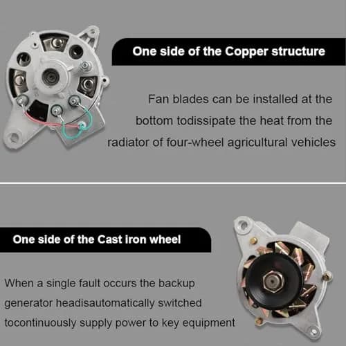 EODSAD 12V 14V Electricity Generator | Low RPM Permanent Magnet Synchronous Power thumbnail 6