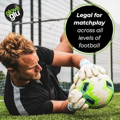 Gloveglu MEGAgrip Goalkeeper Glove Grip Spray 250ml (8.45 fl. oz) | 25% Stronger Maximum Grip Formula thumbnail 4