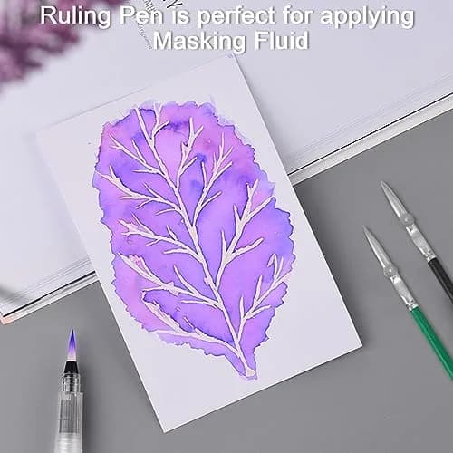 LOONENG Ruling Pen for Masking Fluid, Cross Hinged Fine Line Drawing Pen 0.3mm (Pack of 1) thumbnail 7