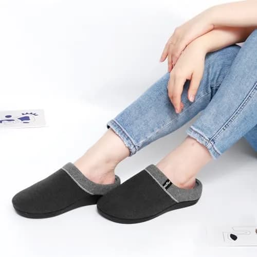ERGOfoot Orthopedic Slippers for Women & Men with Arch Support | 3cm (1.18in) Heel Height thumbnail 2