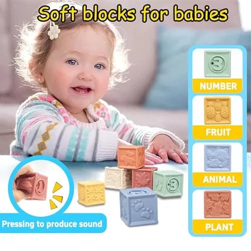 i diy Baby Toys 0-6-12 Months | Montessori & Sensory Play Set for 1+ Year thumbnail 2