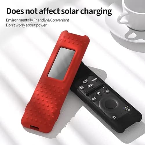 PIUAMUNKJ Black Silicone Protective Cover for Samsung Smart TV Solar Remote BN59-01432 | Fits BN59-01436B, TM2360E, TM2360F thumbnail 3