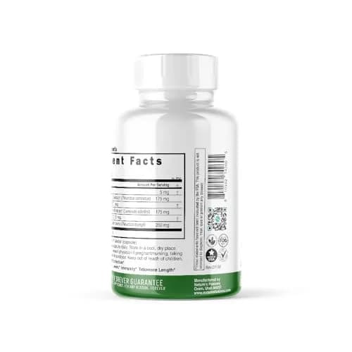 Nature's Fusions Nutri L-Ergothioneine 600mg | Organic Mushroom Complex for Adults thumbnail 3