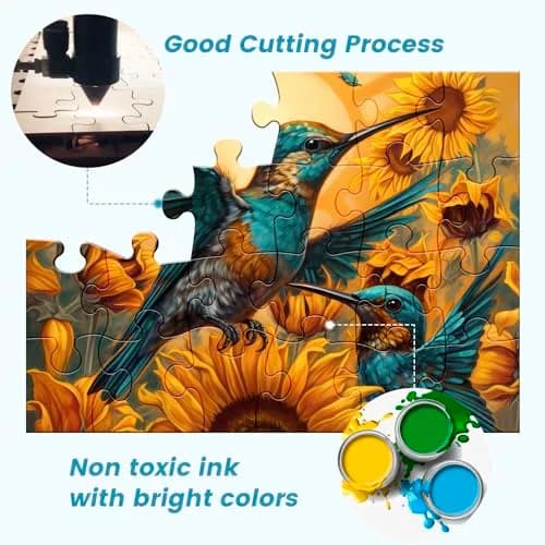 WSCXSC 24 Large Piece Puzzle for Seniors | Dementia & Elderly Friendly, Easy & Bright Colors thumbnail 6