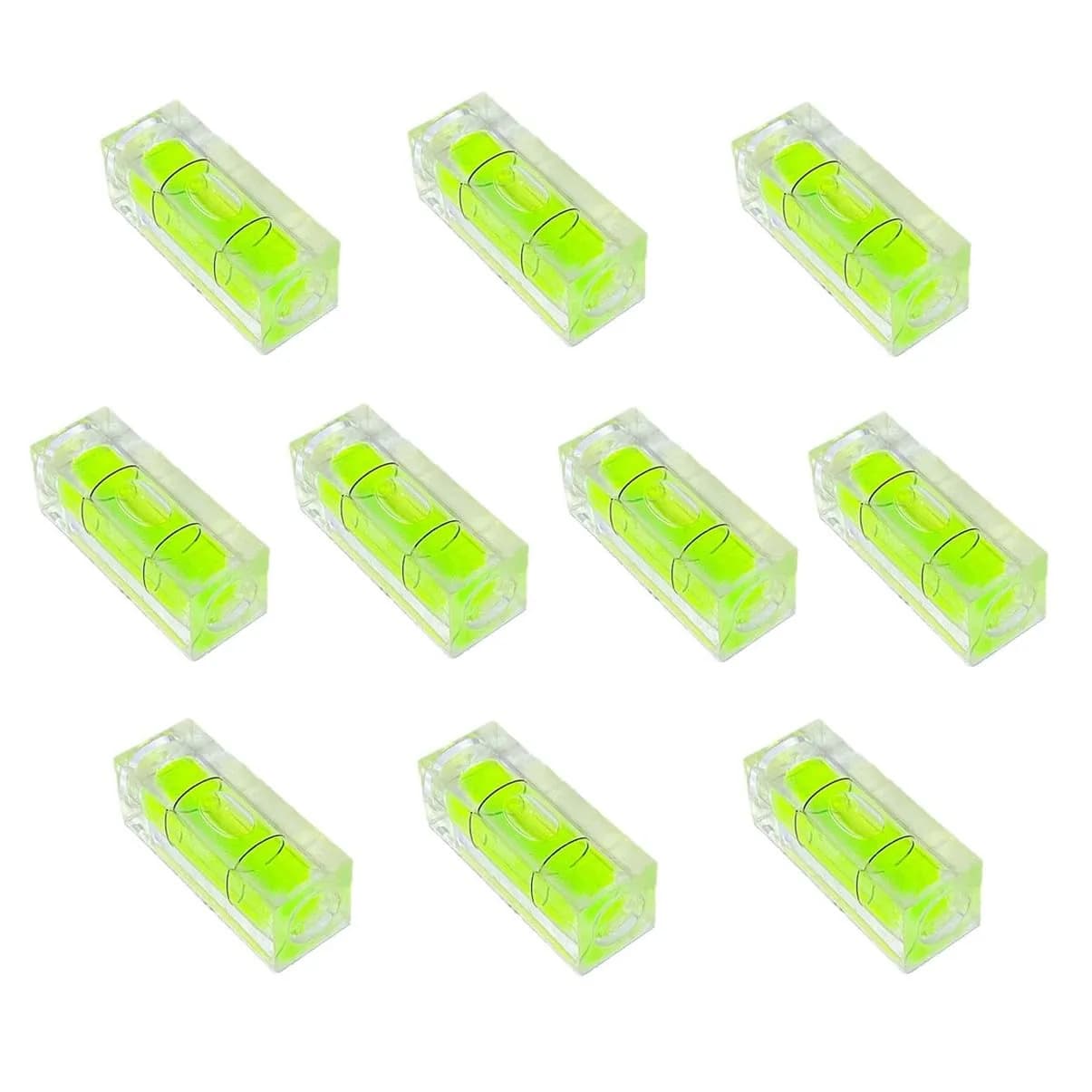 ZUJHPYMI Mini Square Bubble Level 10x10x29mm | Precision Layout Tool for Instruments
