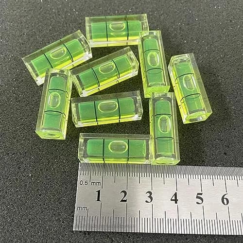 ZUJHPYMI Mini Square Bubble Level 10x10x29mm | Precision Layout Tool for Instruments thumbnail 6