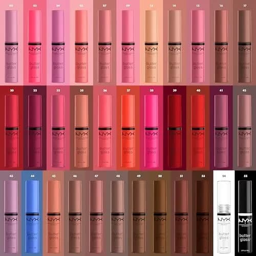 NYX PROFESSIONAL MAKEUP Butter Gloss Lip Gloss, Licorice (Black) 8ml (0.27 Fl Oz) | Sheer to Medium Coverage thumbnail 5