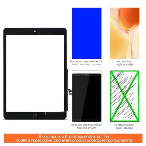 AGCUT iPad 9th Gen Screen Replacement 10.2 Inch | High-Quality Digitizer with Home Button & Video thumbnail 6