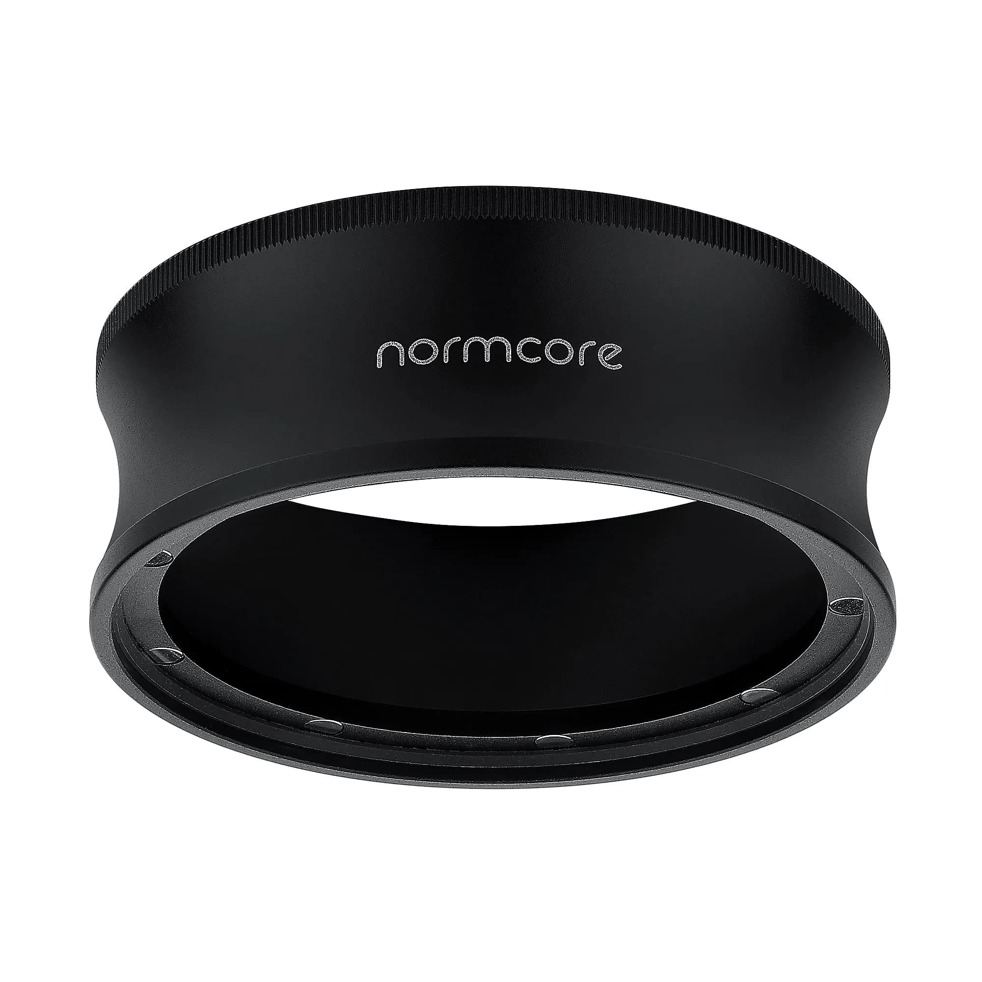 Normcore 54mm Magnetic Dosing Funnel V2 Black | Precision Espresso Coffee Dosing Ring with 9 Neodymium Magnets - main product image