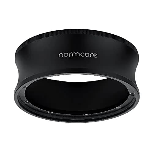 Normcore 54mm Magnetic Dosing Funnel V2 Black | Precision Espresso Coffee Dosing Ring with 9 Neodymium Magnets thumbnail 1