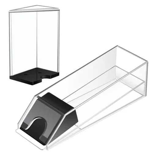 Honoson 8 Deck Blackjack Shoe and Discard Tray Set | Clear Acrylic Casino Game Accessories thumbnail 1