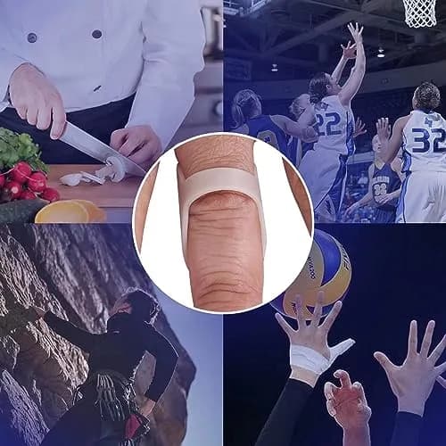 Soft Home Oval Finger Splints Size 12,13,14 | Waterproof, Breathable, Long-lasting Support thumbnail 3