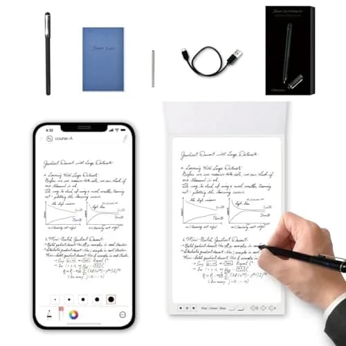 Ophayapen Smart Pen+Mini Notebook Set | Real-time Sync for Note Taking & Drawing thumbnail 1