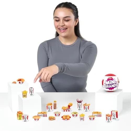 Mini Brands KFC Series 1 Mystery Capsule Toy | 5 Miniature Collectibles for Kids, Teens, Adults thumbnail 6