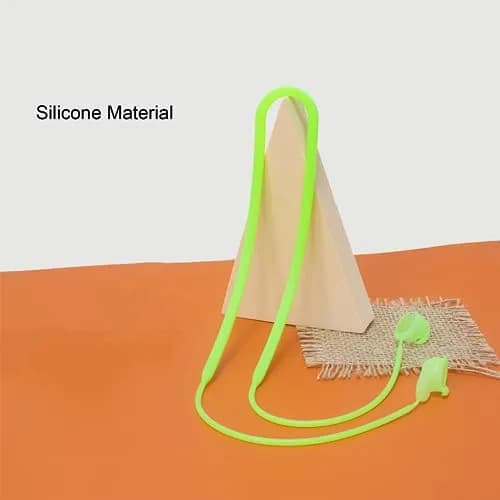 YBSCJHGR Anti-Lost Strap for Bose QuietComfort Earbuds II & Ultra, Silicone Neck Cord (Green) thumbnail 2