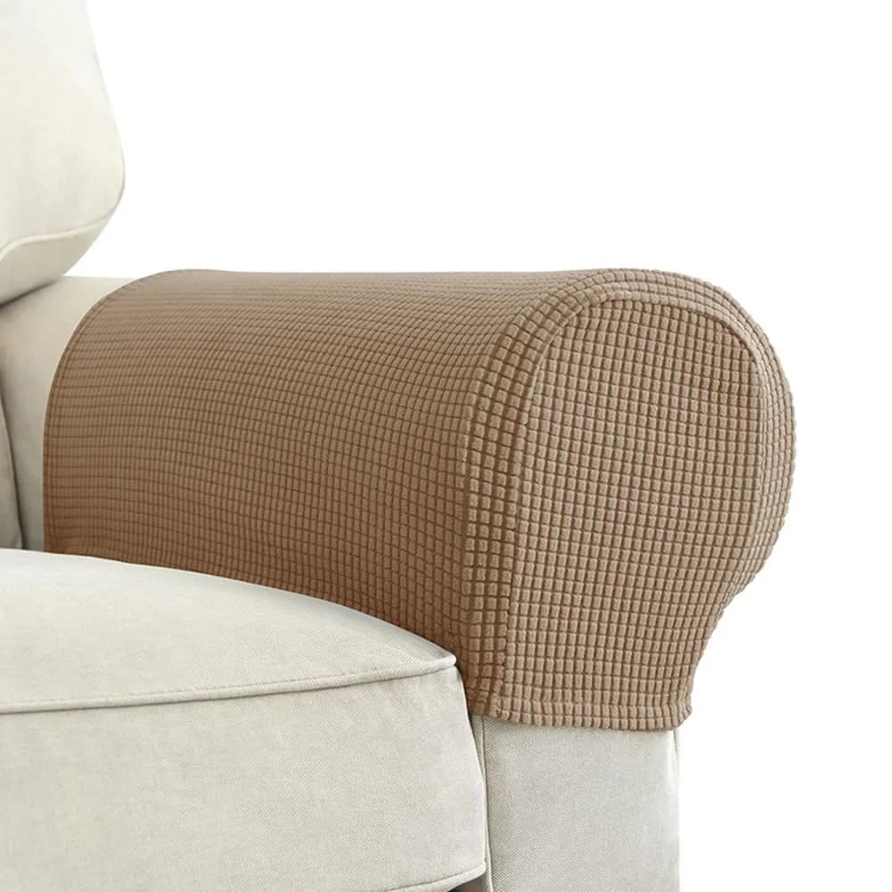 Chaexii Elastic Polyester Sofa Arm Cover 45.5-53cm | Scratch Resistant & Durable - main product image