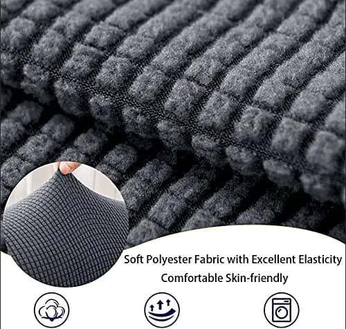 Chaexii Elastic Polyester Sofa Arm Cover 45.5-53cm | Scratch Resistant & Durable thumbnail 2