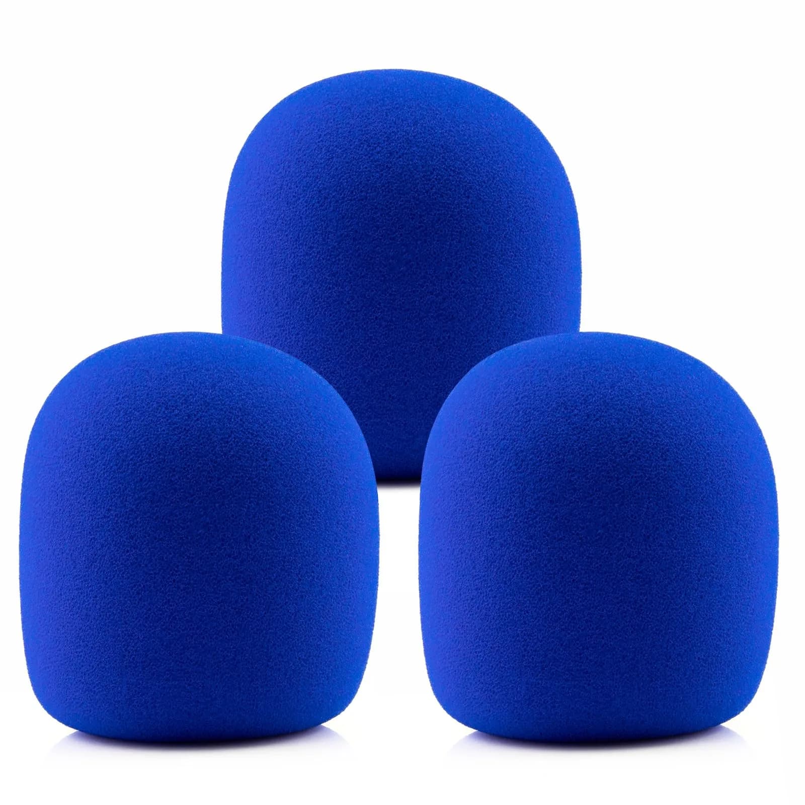 LEFXMOPHY Blue Foam Windscreen for Shure SM58 Microphone | Fits Beta 58A, SM48, PG58, 565SD, SA-M30, SV100, RK143G, PG48, 588