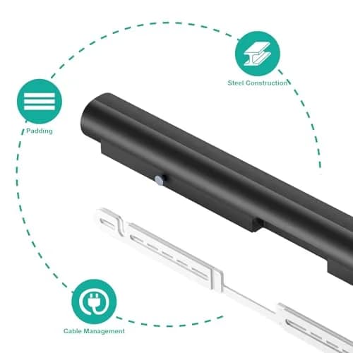 WALI White Soundbar Wall Mount for Sonos Arc & Ultra | 0.78 kg (1.72 lb) thumbnail 9